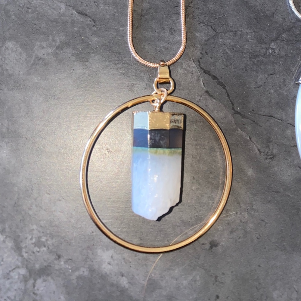 Crystal Pendant Necklace